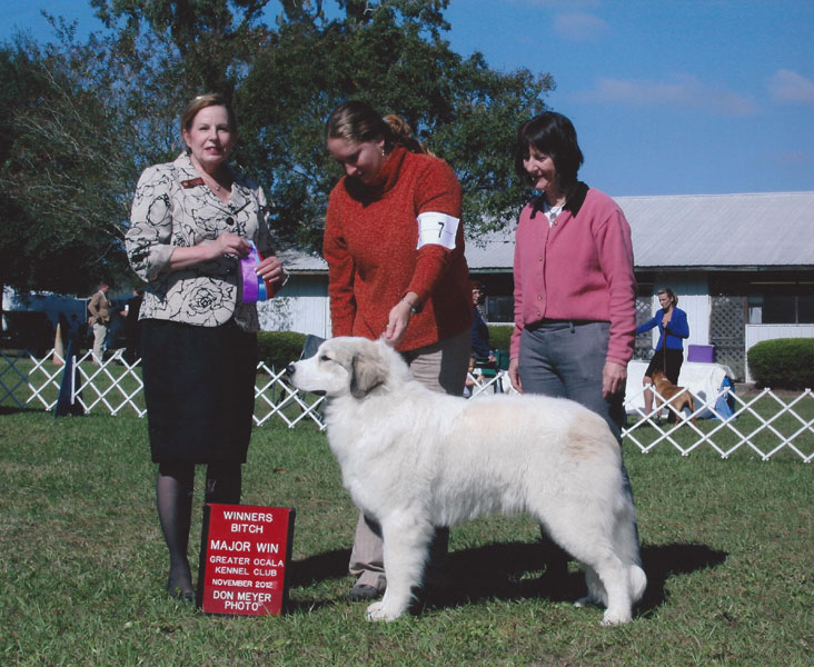 Rosie winning at 10 months